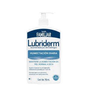 LUBRIDERM EXTRA HUMECTANTE/HUMECTACION DIARIA - FCO x 750 ML CON VALVULA DOSIFIC. - (AZUL)
