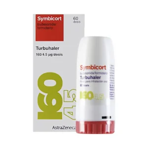 SYMBICORT TURBUHALER 160 MCG/4.5 MCG POLVO PARA INH - FCO x 120 DOSIS