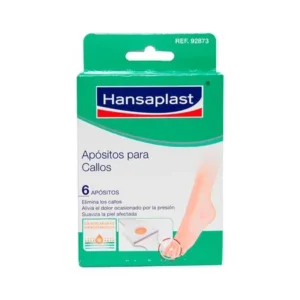 APOSITOS PARA CALLOS HANSAPLAST - CAJA x 6 UND