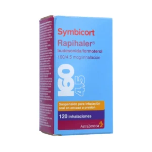 SYMBICORT RAPIHALER 160 MCG/4.5 MCG - FCO x 120 DOSIS
