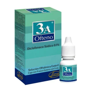 3A OFTENO 0.1% SLN OFT - FCO x 5 ML