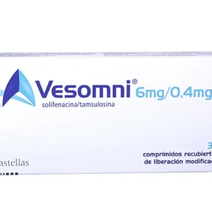 VESOMNI 6 MG/0.4 MG - CAJA x 30 COMP RECU DE LIB PROLOG.