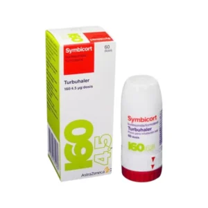 SYMBICORT TURBUHALER 160 MCG/4.5 MCG POLVO PARA INH - FCO x 60 DOSIS