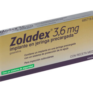REFRIGERADO-ZOLADEX 3.6 MG SAFE SYSTEM - CAJA x 1 JERINGA PRELLENADA