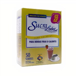 SUCRA LADIET - CAJA x 50 SOBRES