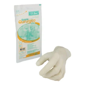 GUANTE CIRUGIA  ESTERIL LATEX SIN TALCO ALFA SAFE TALLA 7,5 - SOBRE x PAR