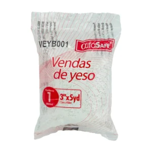 VENDA DE YESO BLANCA 3` X 5 YD (7.5CM x 450CM) - BOLSA 1 UND