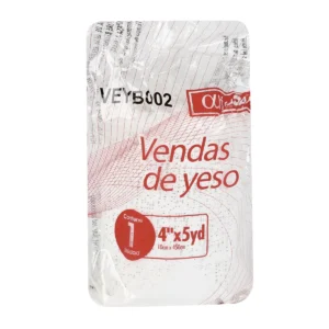 VENDA DE YESO BLANCA 4` X 5 YD (10CM x 450CM) - BOLSA 1 UND