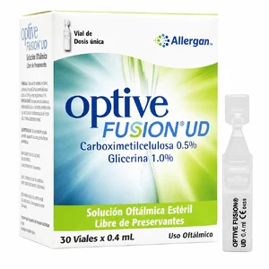 OPTIVE FUSION UD SLN OFT - CAJA x 30 VIAL x 0.4 ML C/U