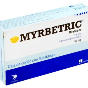 MYRBETRIC 50 MG - CAJA x 30 TAB LIB PROLON.