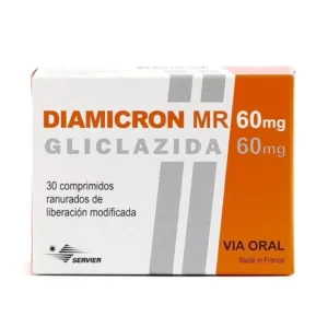 DIAMICRON MR 60 MG - CAJA x 30 COMP
