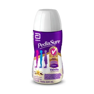 PEDIASURE LIQUIDO ORAL - BOTELLA x 220 ML SABOR VAILLA