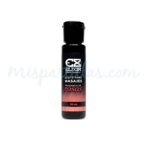 ACEITE PARA MASAJES FRAGANCIA A ROSAS - ELIXIR XTREME PLEASURE - FCO x 250 ML