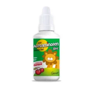 ACETAMINOFEN 100 MG/ML GOTAS ORALES - FCO x 30 ML