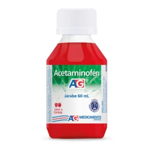 ACETAMINOFEN 150 MG/5 ML JBE - FCO x 60 ML - SABOR CEREZA