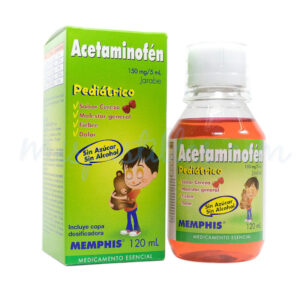 ACETAMINOFEN JBE 150 MG/5 ML - FCO x 120 ML