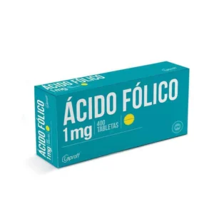 ACIDO FOLICO 1 MG - CAJA x 400 TAB