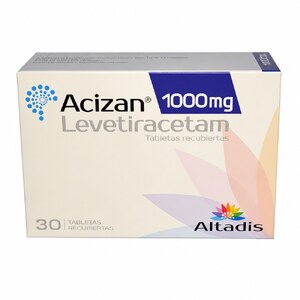 ACIZAN 1000 MG - CAJA x 30 TAB. REC.