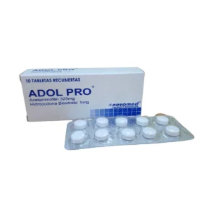 ADOL PRO 325 MG/5 MG - CAJA x 10 TAB RECU
