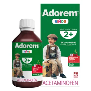 ADOREM 2+ NINÑOS JBE - FCO x 90 ML - SABOR CEREZA