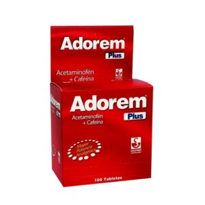 ADOREM PLUS 500 MG/50 MG - CAJA x 100 TAB