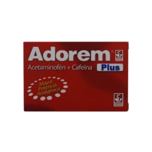 ADOREM PLUS 500 MG/50 MG - CAJA x 30 TAB