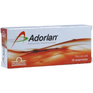 ADORLAN 25 MG/25 MG - CAJA x 20 TAB