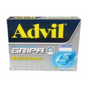ADVIL GRIPA - CAJA x 10 CAPS LIQUIDAS