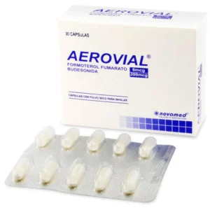 AEROVIAL 6 MCG/200 MCG - CAJA x 30 CAP + INHALADOR