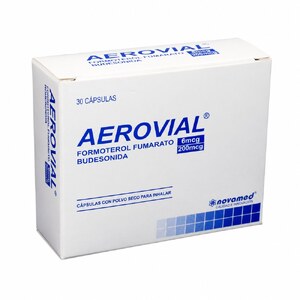 AEROVIAL SIN INHALADOR - CAJA x 30 CAP