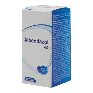 ALBENDAZOL 4% SUSP ORAL - FCO x 10 ML