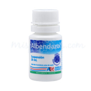 ALBENDAZOL 400 MG SUSP ORAL - FCO x 20 ML