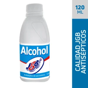 ALCOHOL ANTISEPTICO AL 70% -FCO x 120 ML JGB