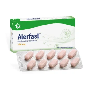 ALERFAST 180 MG - CAJA x 10 TAB