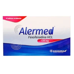 ALERMED 120 MG - CAJA x 10 TAB RECU