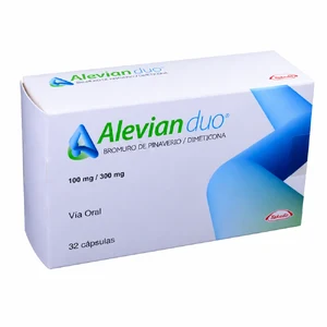 ALEVIAN DUO 100 MG/300 MG - CAJA x 32 CAPSULAS