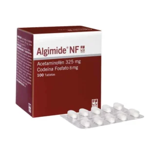 ALGIMIDE NF 325 MG/8 MG - CAJA x 100 TAB