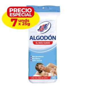 ALGODON ZIG ZAG JGB x 25 GR (PAG 6 LLEV 7) - OFERTA ESPECIAL