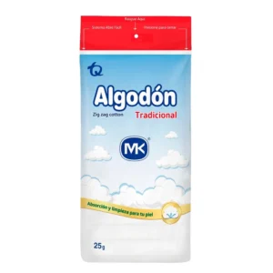 ALGODON ZIG ZAG MK - BOLSA x 25 GR