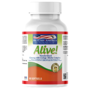 ALIVE (GINSENG + GINKGO BILOBA) - FCO x 60 SOFTGELS