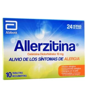 ALLERZITINA 10 MG - CAJA x 10 TAB