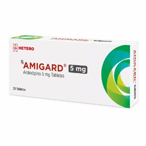 AMIGARD 5 MG - CAJA x 30 TAB