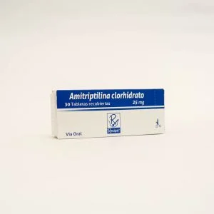 AMITRIPTILINA 25 MG - CAJA x 30 TAB