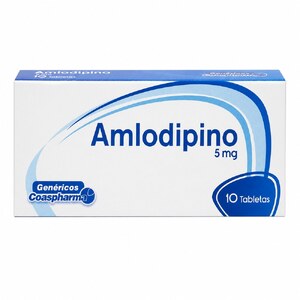 AMLODIPINO 5 MG - CAJA x 10 TAB