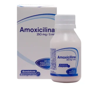AMOXICILINA 250 MG/5 ML POLVO PARA SUSP ORAL - FCO x 100 ML