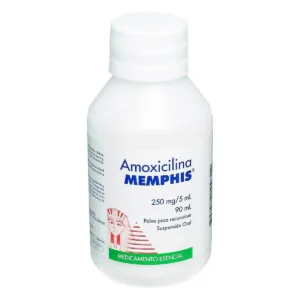AMOXICILINA 250 MG/5 ML SUSP ORAL - FCO x 90 ML