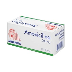 AMOXICILINA 500 MG - CAJA x 50 TAB