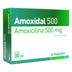 AMOXIDAL 500 MG - CAJA x 30 CAPS