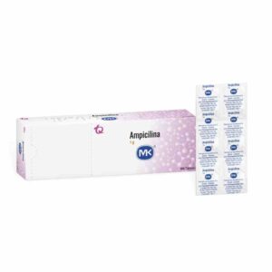 AMPICILINA 1 GR - CAJA x 100 TAB
