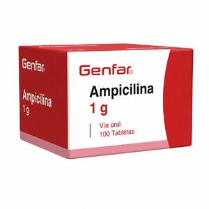 AMPICILINA 1.0 GR - CAJA x 100 TAB